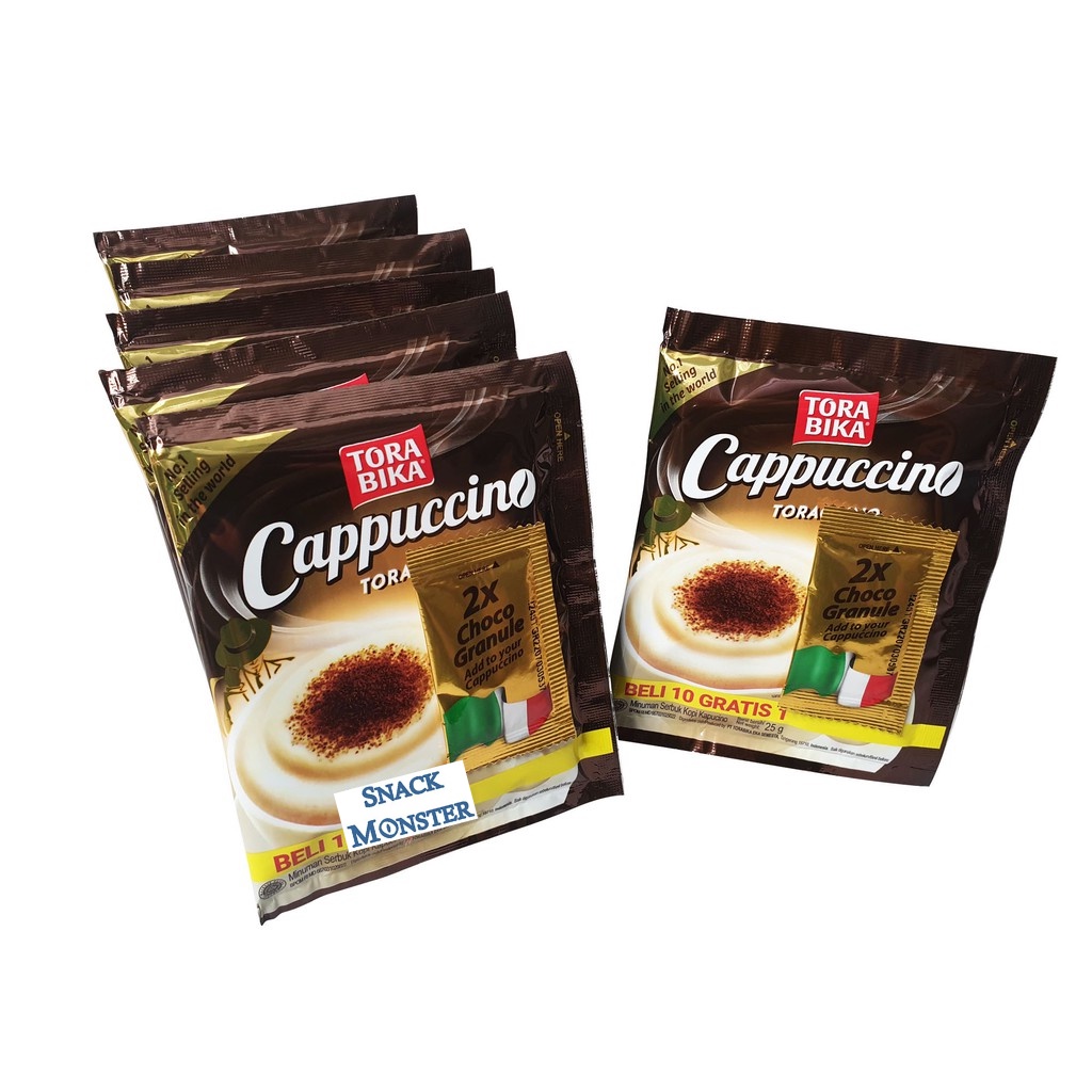 Torabika Cappucino Toracino - Netto 10 sct x 25 gr