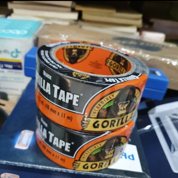 

Terlaris Lakban Hitam Gorila Back Tape 1.88Inc 11Meter