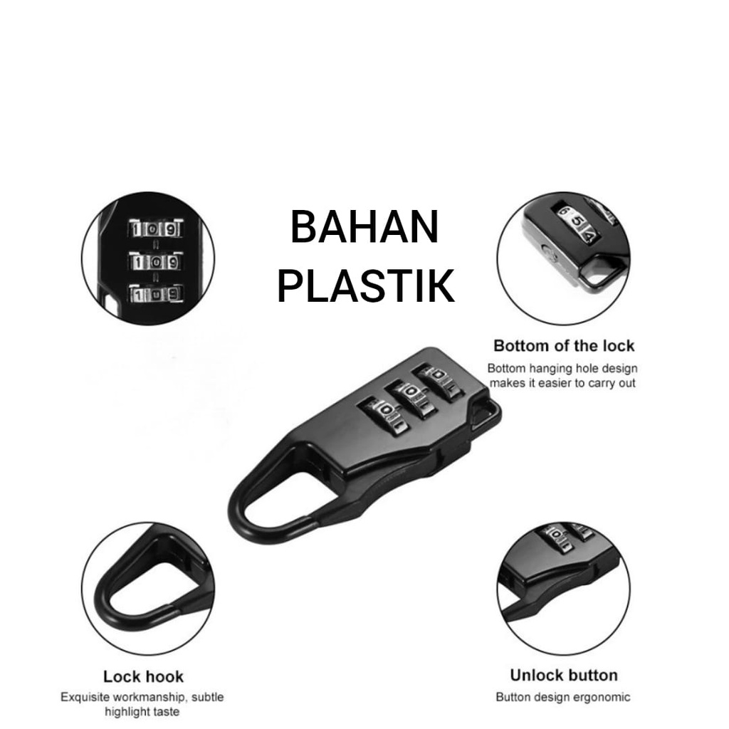 gembok koper angka gembok angka kecil gembok koper murah gembok kecil