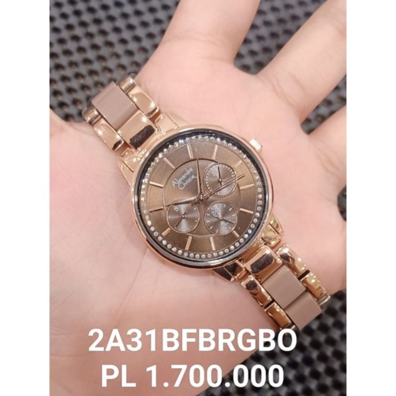 Jam Tangan Wanita Alexandre Christie AC 2A31 AC2A31 Original