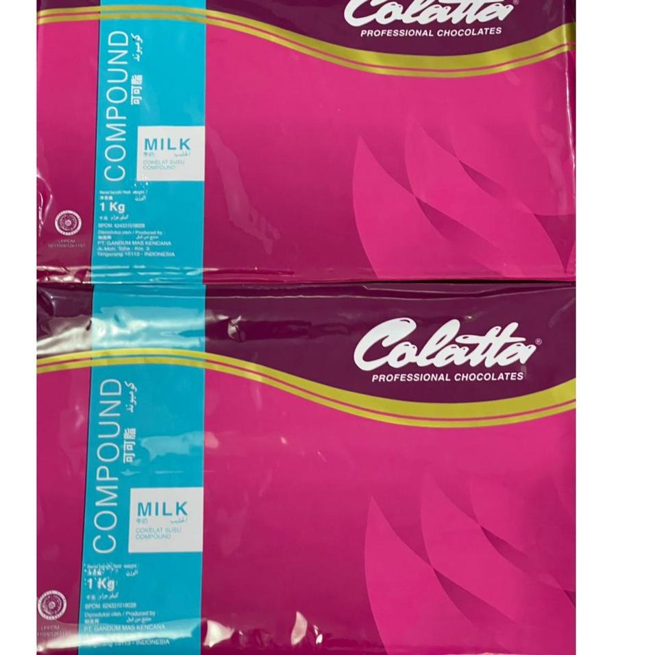 

✾ Coklat Colatta Milk Chocolate Compound 1kg ❃