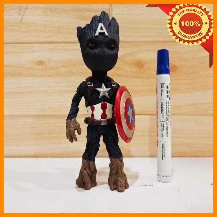 (BAL) mainan action figure groot Groot cosplay captain america guardian of t