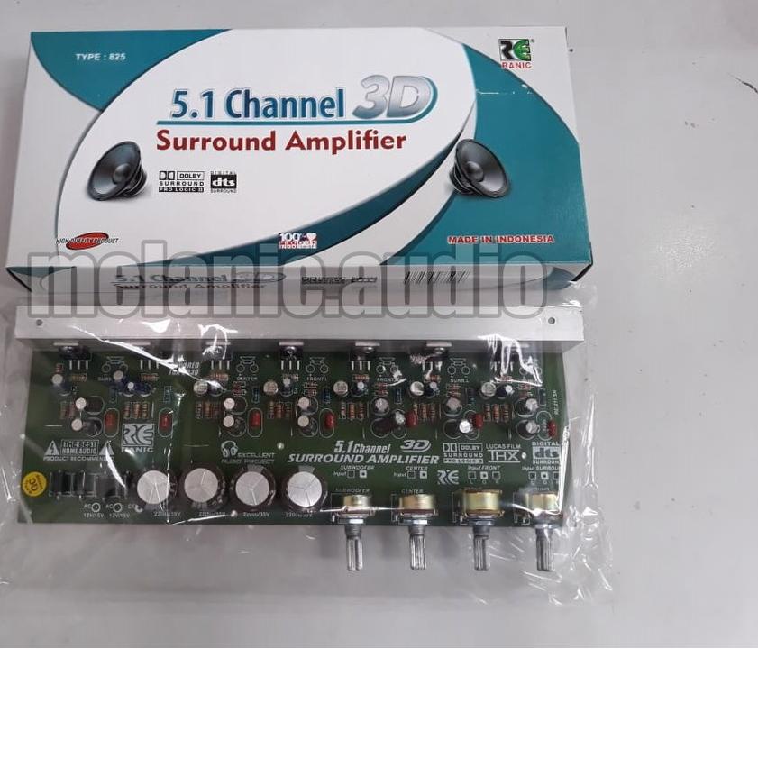 ➩ Kit Power Amplifier aktif 5.1 surround 3D ✹