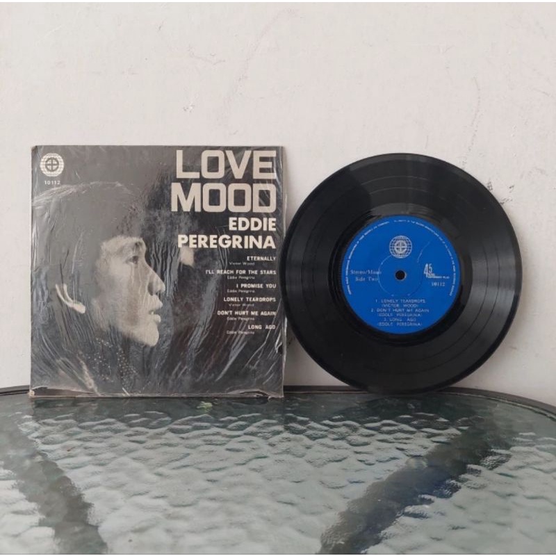 Vinyl Piringan Hitam 7 inch Eddie Peregrina-Love Mood