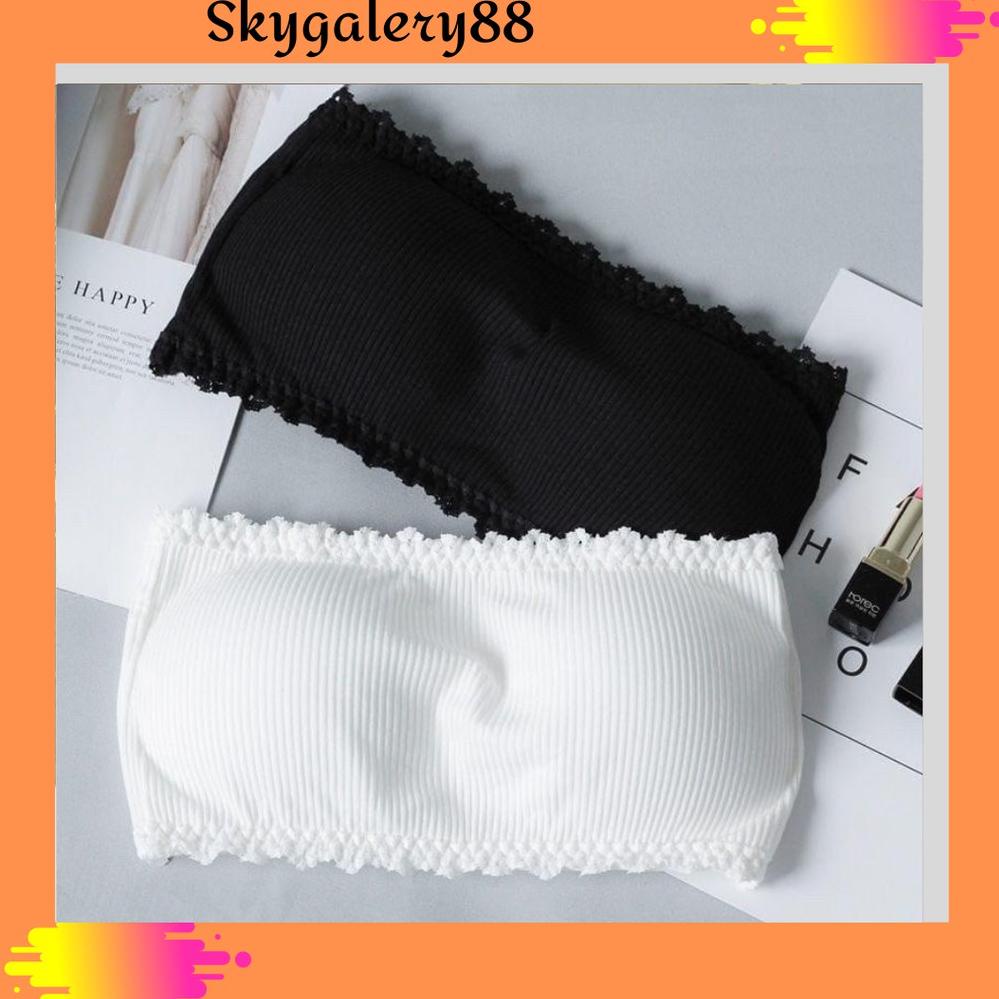 Shopee Sale [Bonus Emas] BRA CROP SEXY KEMBEN RENDRA MODEL BUSA TANPA TALI {B54} Oranges1688