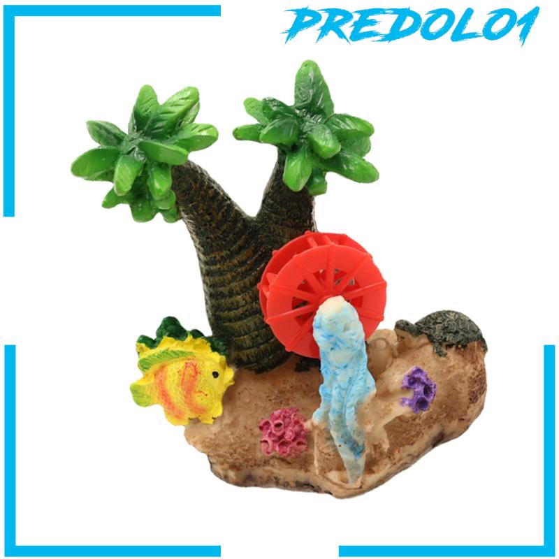 [Predolo1] Tangki Ikan Manusia Hidup Dekorasi Lansekap Rockery Layout Aquarium Ornamen