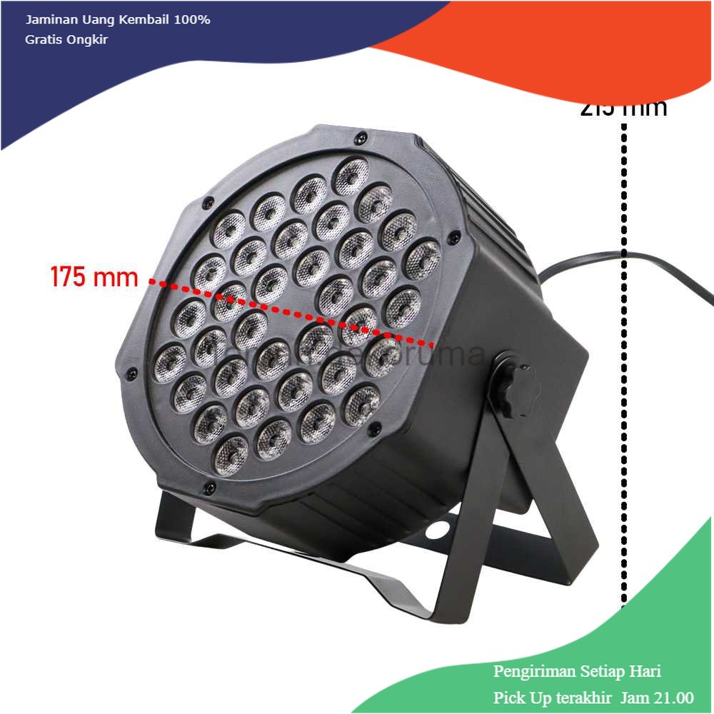 TD - LMP Alien Lampu Sorot LED RGB Spotlight DMX Port 40W 240V - AL36