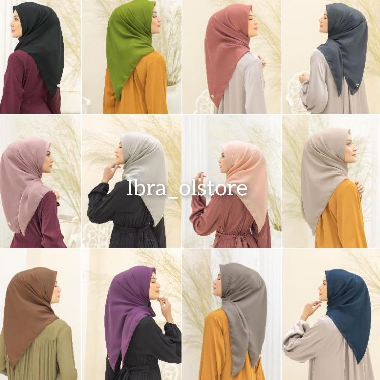 Termurah Paris Ultrafine HL Emboss Snature Scarf Twilht Voal by Heaven Lhts Voal Plain HL