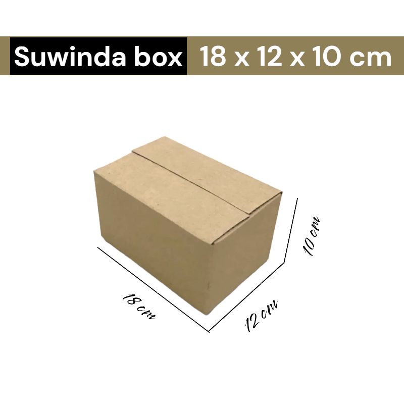 

Kardus karton uk. 18x12x10 cm Kotak Box ST untuk packing Souvenir -dll