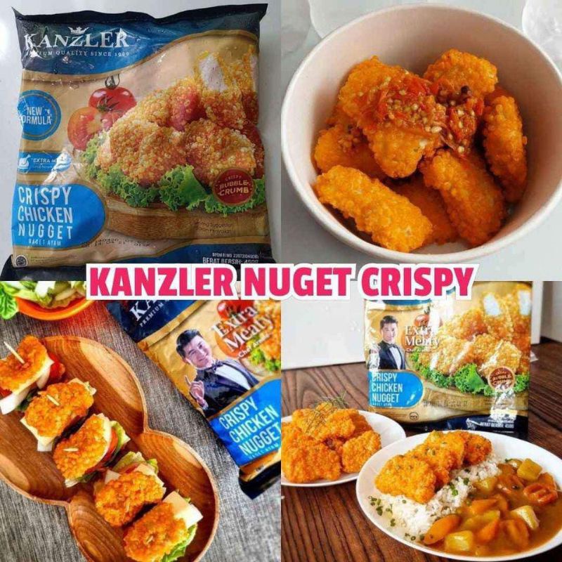 

Kanzler Nugget Crispy 450gr dan 120gr