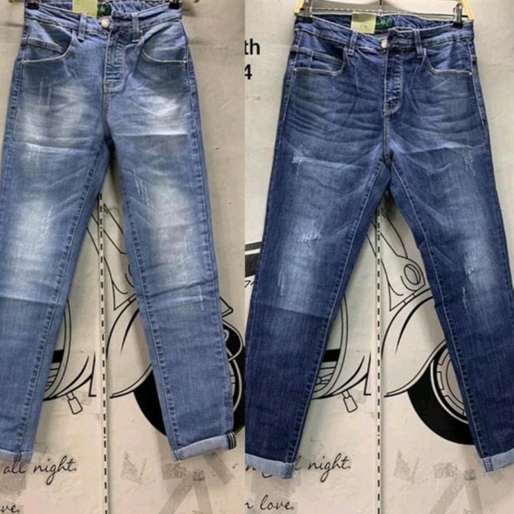 Special Price BERNICE UNFINISH SUPER DENIM/WAATH PREMIUM JEANS/GET IT WHISKER SIZE JUMBO