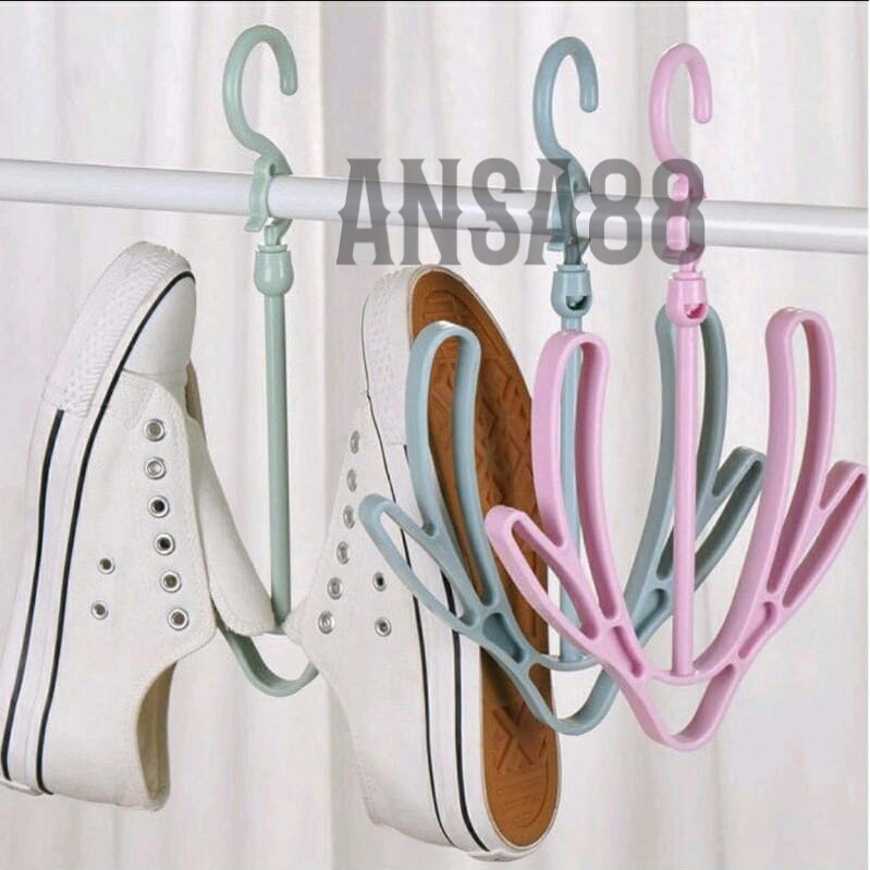 gantungan sepatu jemuran sepatu kaos kaki jemuran pakaian jaket shoe hanger