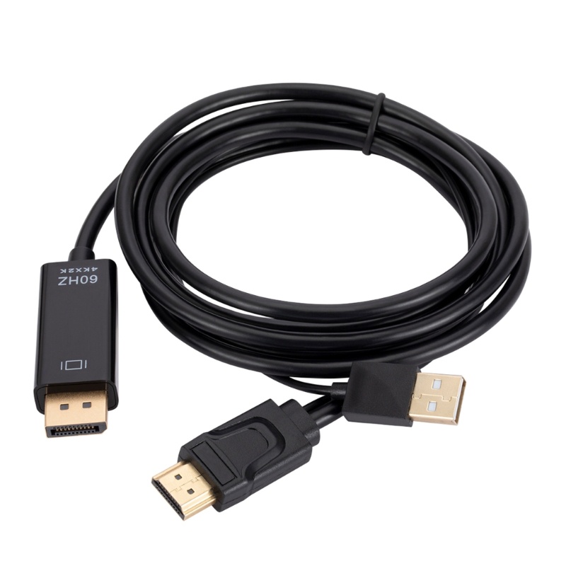 Kabel Adaptor btsg Ke DP Mendukung 4K-60Hz Untuk Monitor Komputer