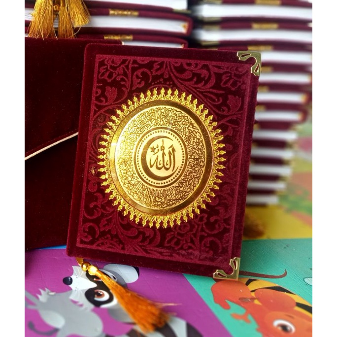 BUKU YASIN HARD COVER BAHAN BLUDRU EMBOS