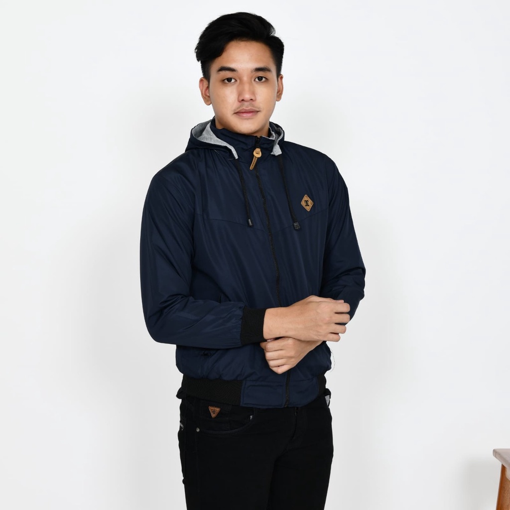 Jaket Bolak Balik / Jaket Bb Dc Pria 9 warna Ukuran L Sampai XXL Jumbo