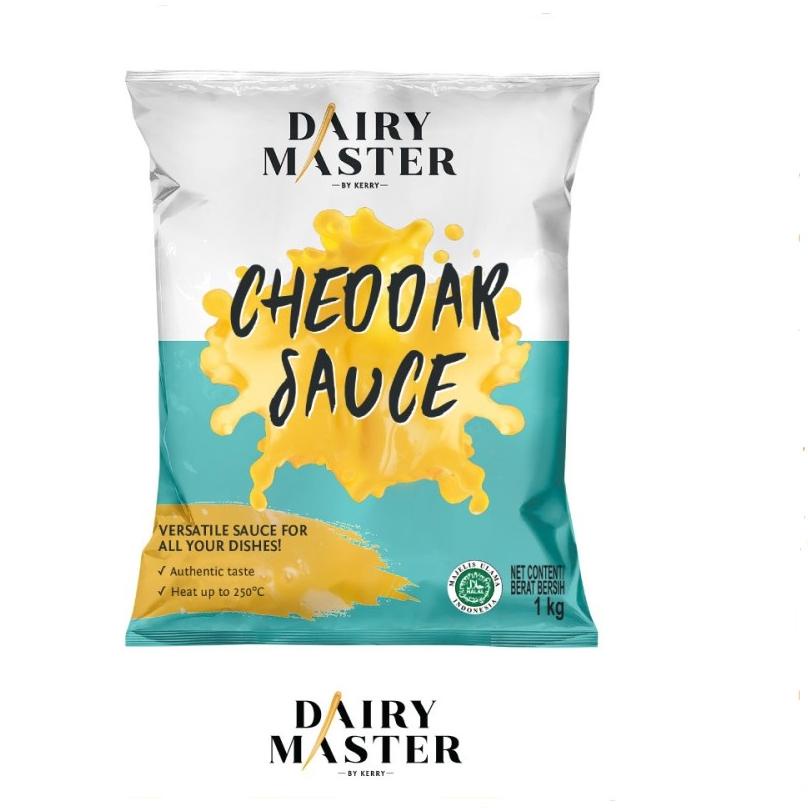 

➩ CHEDDAR CHEESE SAUCE DAIRY MASTER 1KG SAUS KEJU HALAL ❀