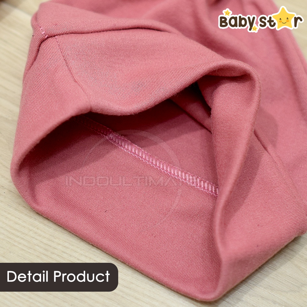 Paket Lengkap Bayi Baru Lahir 4in1 Paket Newborn Bedong Bayi + Topi + Sarung Tangan Kaki Bayi BABY STAR Perlengkapan Bayi Baru Lahir BCS-2290B