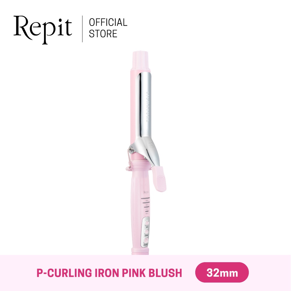 Repit Pengeriting Rambut / Curling Iron P Pink - 32MM