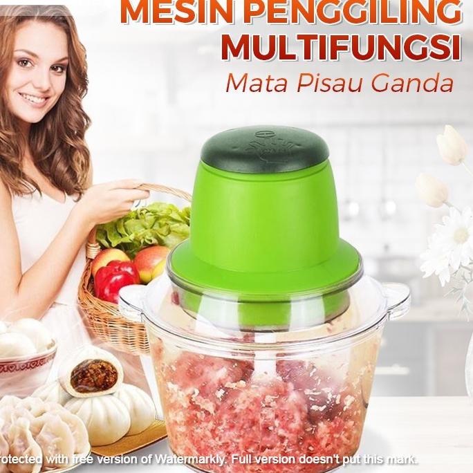► Blender Serbaguna Gilingan Daging Chopper Blender Daging Elektrik Meat ➹