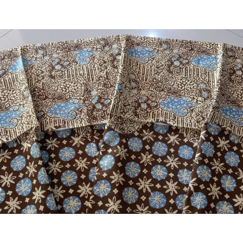 KAIN BATIK CIREBON TRUSMI BATIK FARIZA KATUN KEMEJA POLA PRIA MODERN TERLARIS