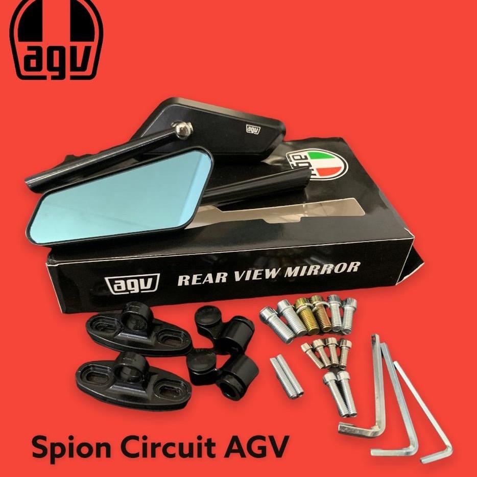 Spion Circuit Sirkuit AGV Original Full Cnc Universal, Beat, Cb, R25, Nmax, Aerox, Pcx, Vario, Mio, Scoopy, Genio, Jupiter, Klx, Wr, Crf, Xeon, Byson, Vixion, Ninja, Satria Fu, Sonic, Xride, Lexi, Vespa, Fazzio, Skydrive, Supra, Blade, Vega, Verza, Dll