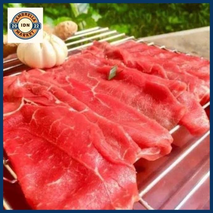

SUKIYAKI / YAKINIKU / SHABU" NON FAT - DAGING SAPI SLICE TIPIS 1KG H65464UJ