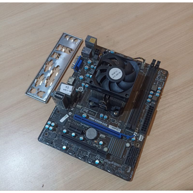 Mobo Amd Fm2+ / FM2 plus a4 5300 fan