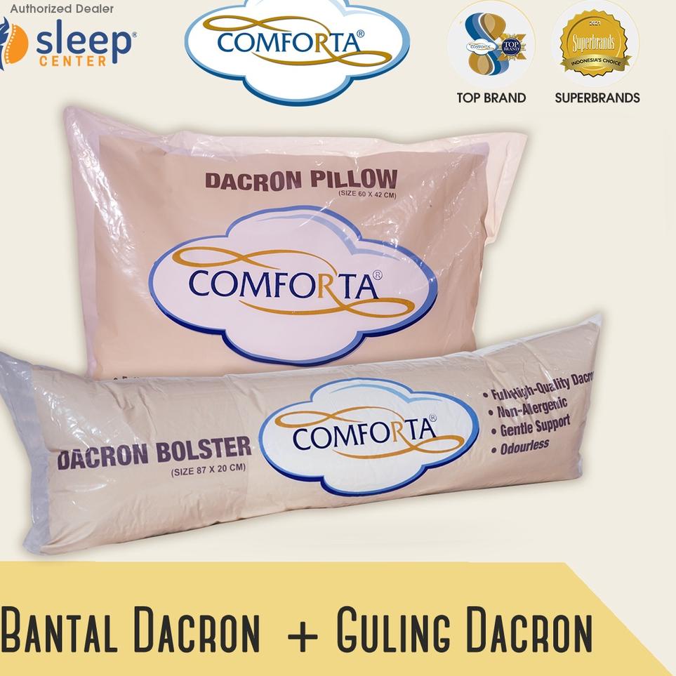 ♙ Sleep Center Bantal dan Guling Comforta Dacron ✦