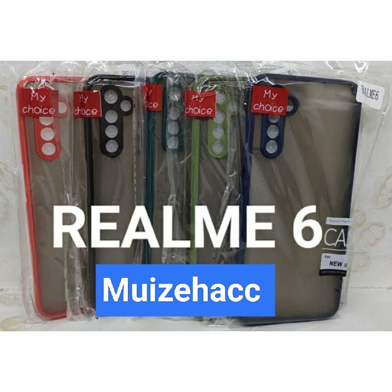Slicon Case hp Realme 6 Softcase Slicon Casing hp Realme 6