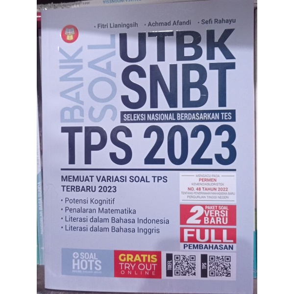BANK SOAL, UTBK SNBT TPS 2023.