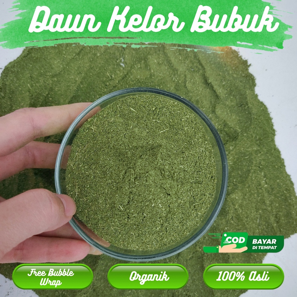 

BUBUK DAUN KELOR MURNI - KEMASAN EKONOMIS GRADE A