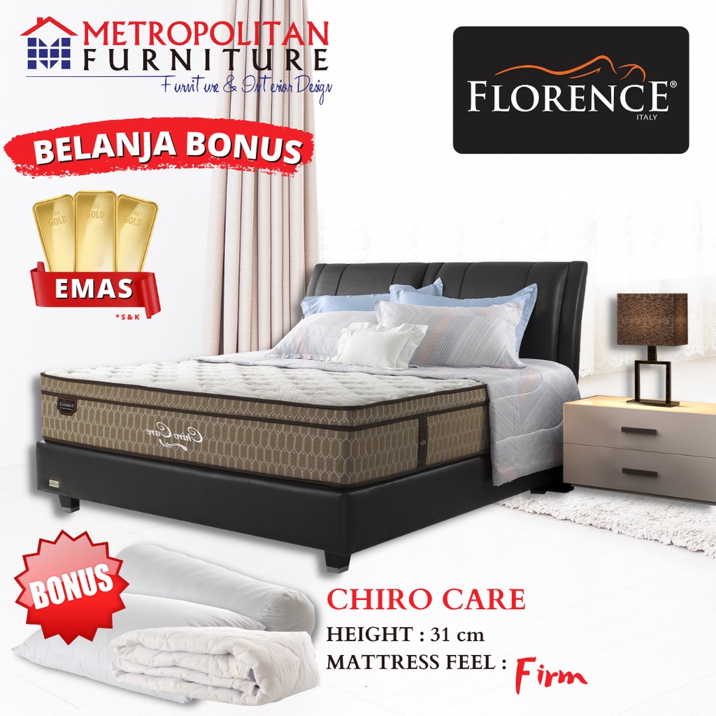 Kasur Springbed Florence Chiro Care Spring bed matras