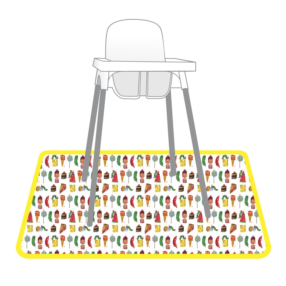 BapronBaby Splash Mat x Eric Carle - Food Parade