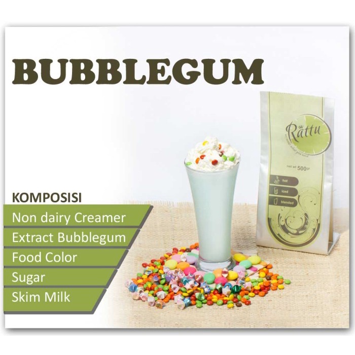 

[ COD ] Rattu Beverage Bubblegum