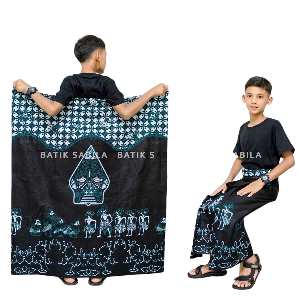 Sarung Katun Print Pandawa Polos Anak / Sarung Bordir Aceh Premium / Sarung Wadimor / Sarung Bhs / Sarung Pria / Sarung Wayang / Sarung Lukis / Sarung Pekalongan / Sarung Santri