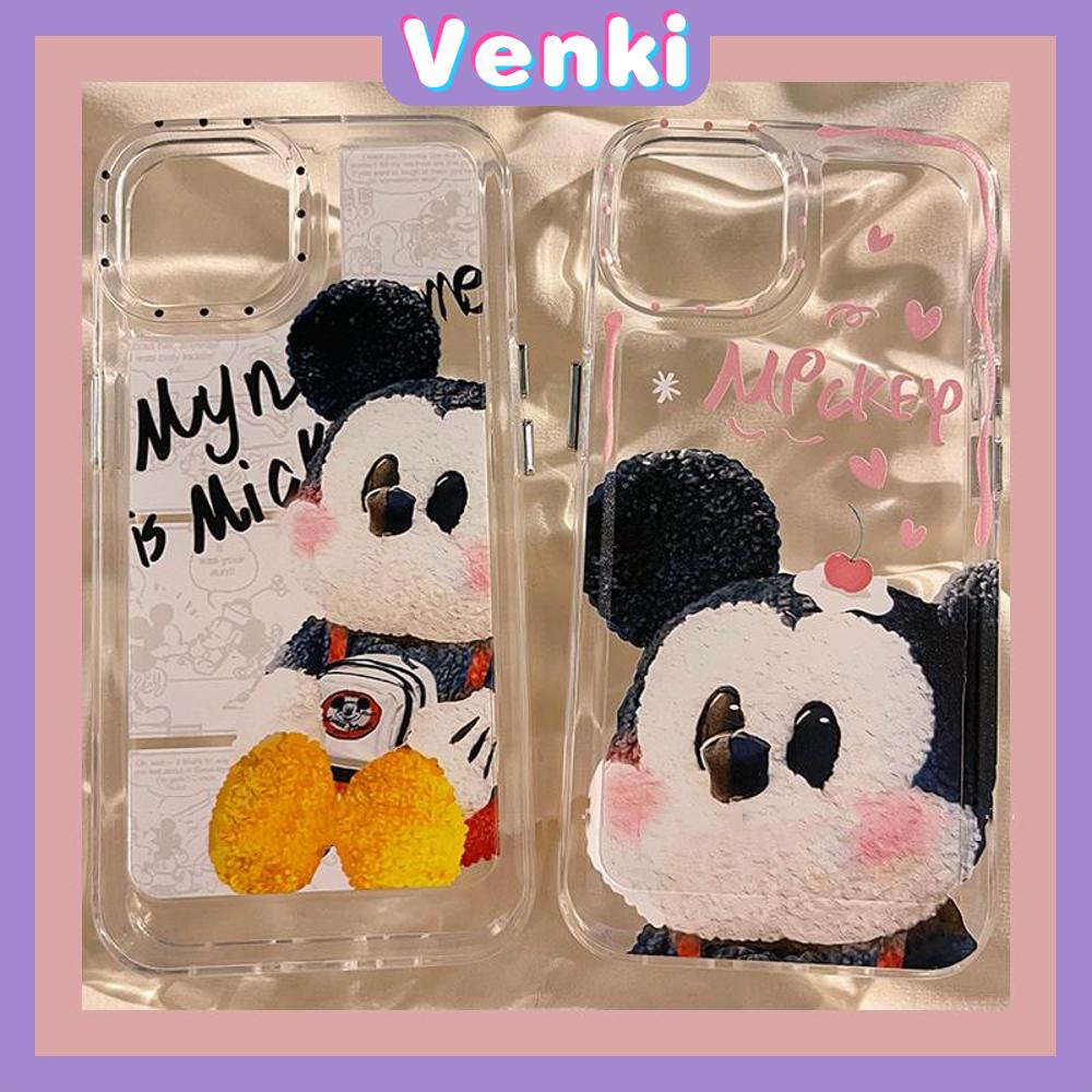 Case For iPhone 11 Soft TPU Transparent Space Case Cute Cartoon Plating Buttons Camera Protection Shockproof For iPhone 14 13 12 11 Plus Pro Max 6 7 8 Plus XR XS