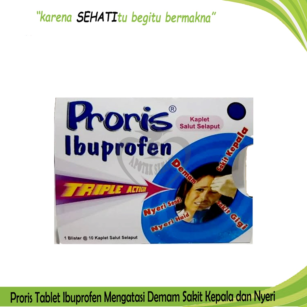 Proris Triple Action Obat Mengatasi Nyeri Demam