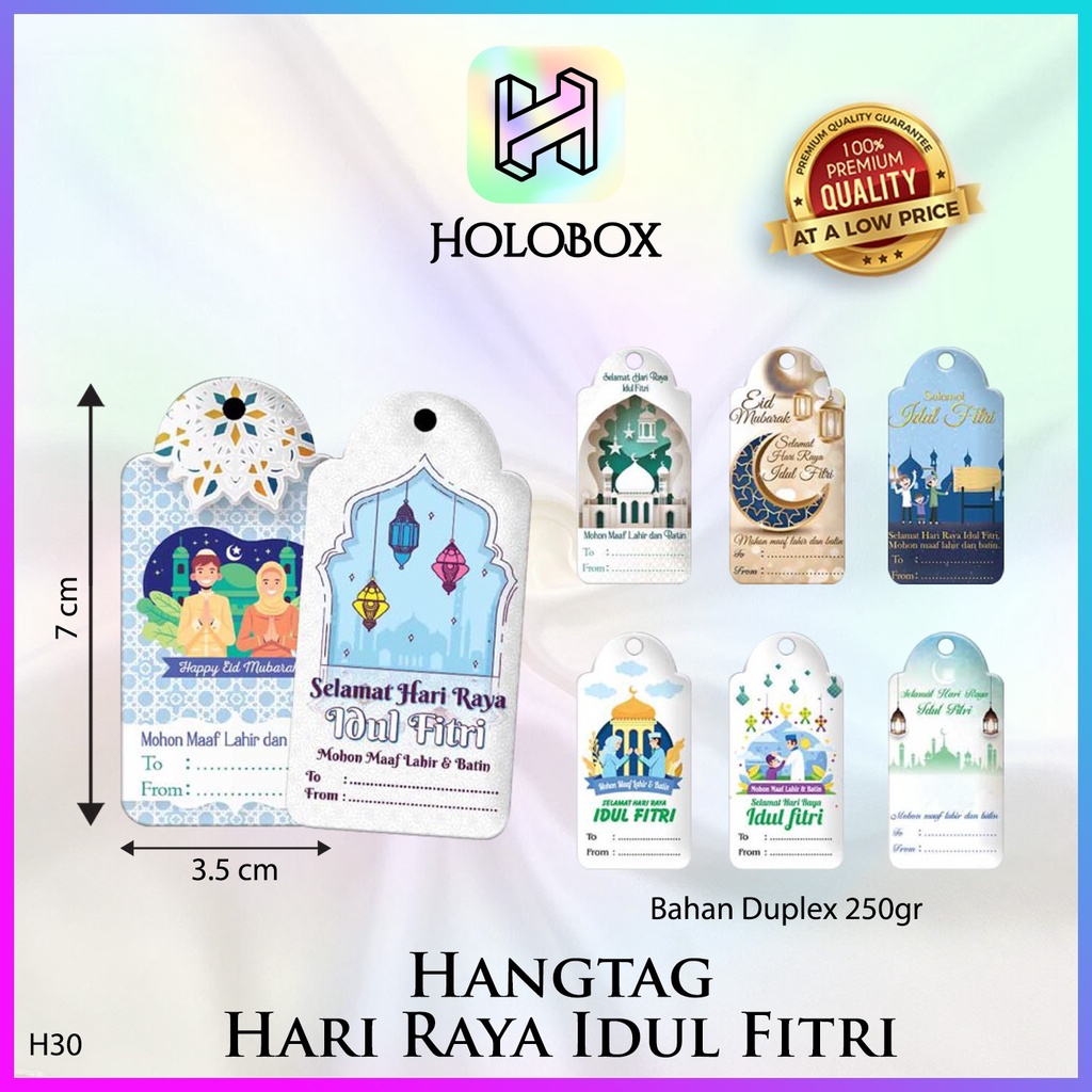 

Hang Tag – Hang Tag Motif Idul Fitri 3.5x7 | H30