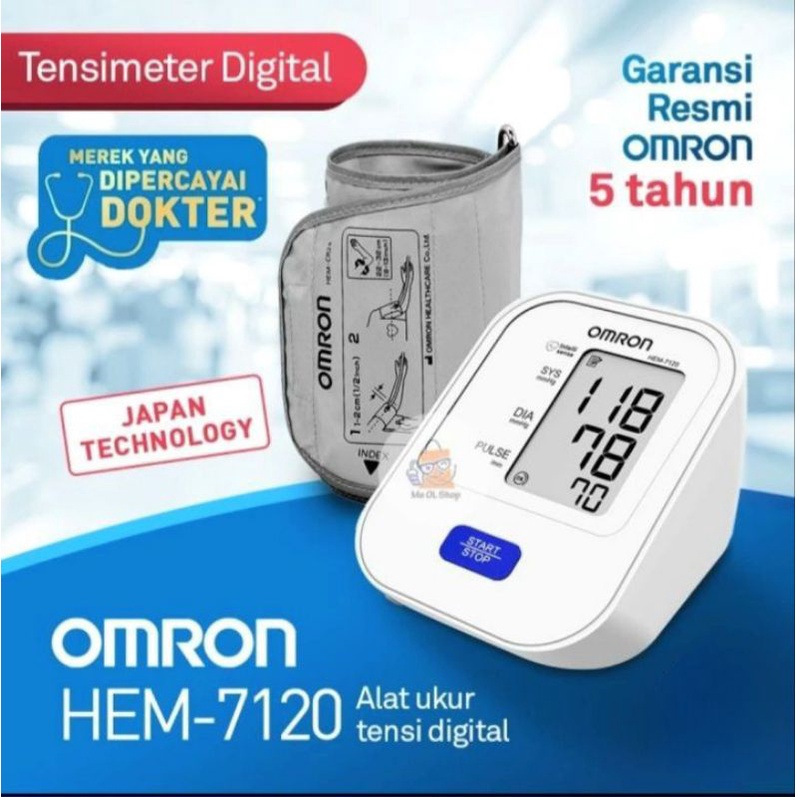 Tensimeter Digital Omron HEM-7120 ORIGINAL Tensimeter Digital OMRON HEM - 7120