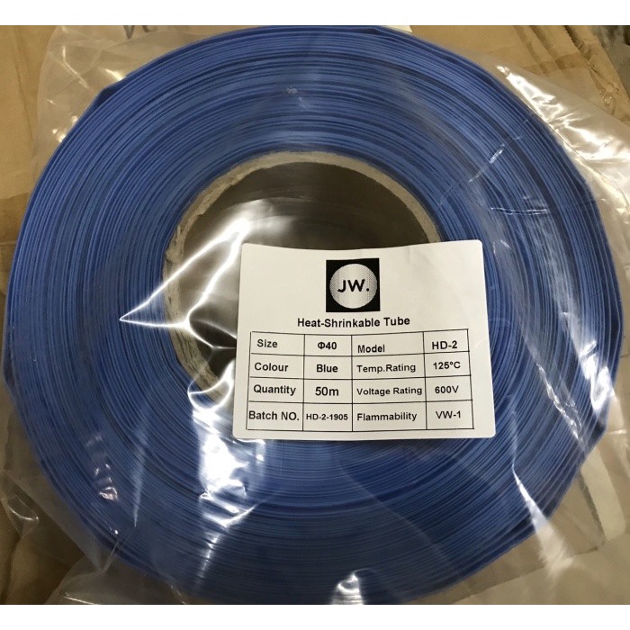 Heatshrink Tube 40 mm / 40mm Selongsong Bakar Heat Shrink Meteran