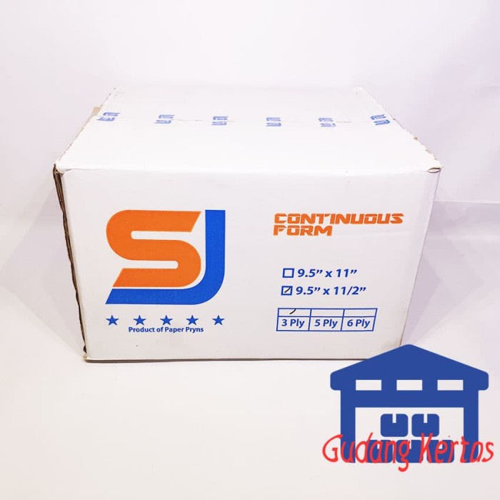 

Terlaris Continuous Form 9.5 X 11/2 3Ply Sj Standar Prs - Bagi 2