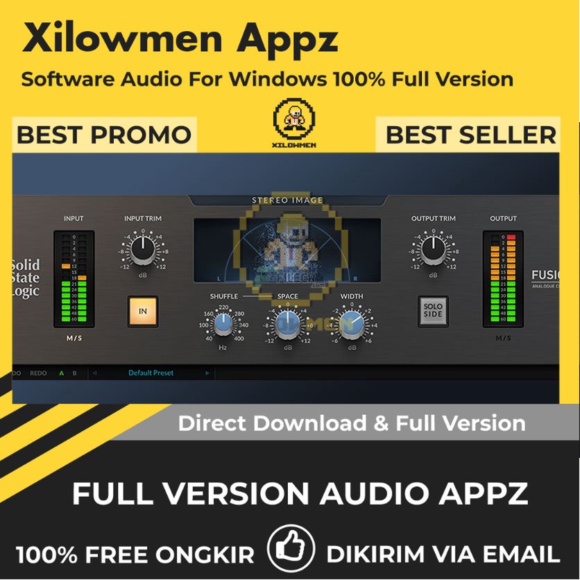 [Full Version] Solid State Logic Fusion Stereo Image Pro Lifetime Audio Software WIN OS