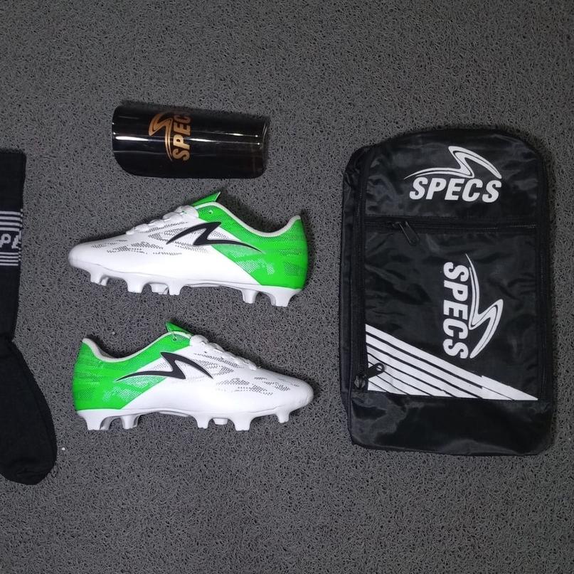 ✨SHOPEE MALL✨ (PAKET KOMPLIT ) Sepatu bola specs alpha anak junior size 33 34 35 36 37 38 Terbaru Ol