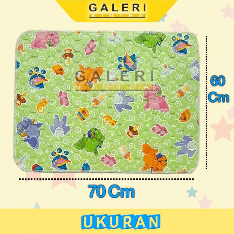 [rumahbayipdg] Perlak bayi waterproof 60×70cm perlak alas ompol bayi