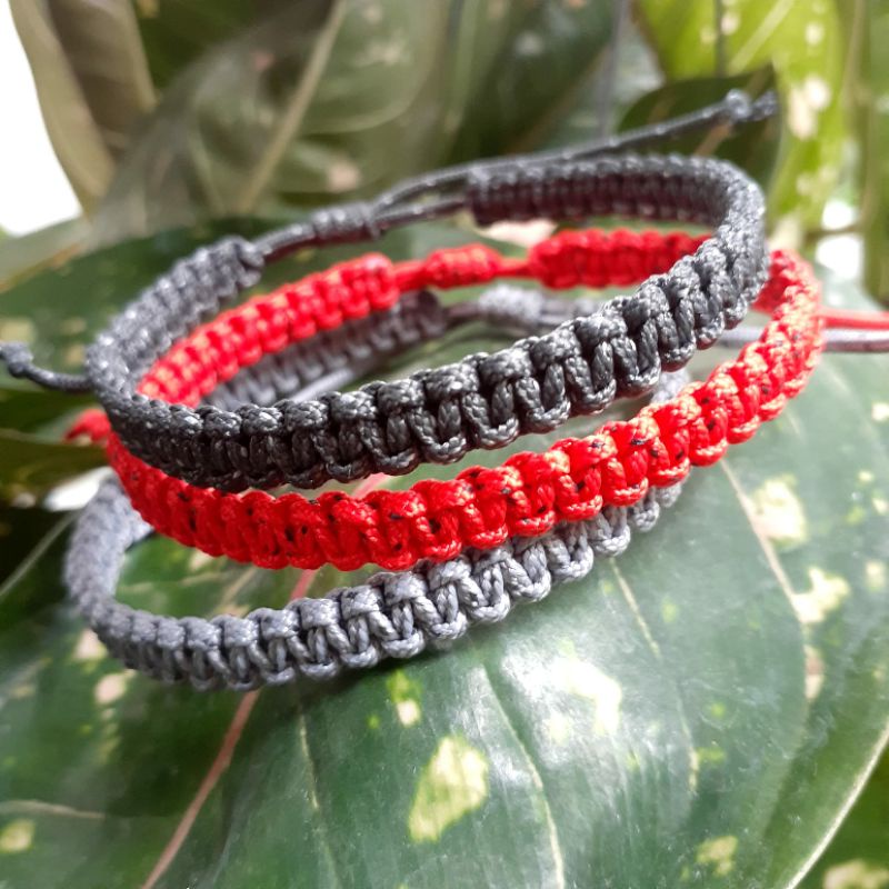 Gelang Prusik Cobra Mini Adjustable Perusik Gunung Microcord Paracord Cocok Untuk Pria Dan Wanita