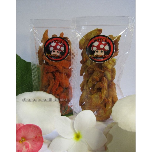 

Mushroom chip Keripik jamur size M