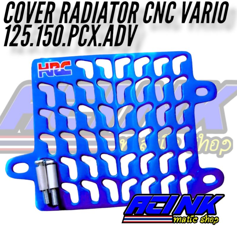 COVER RADIATOR FULL CNC ARM COVER RADIATOR ARM HRC VARIO 125 150 PCX ADV / COVER RADIATOR HRC VARIO 125 150 PCX