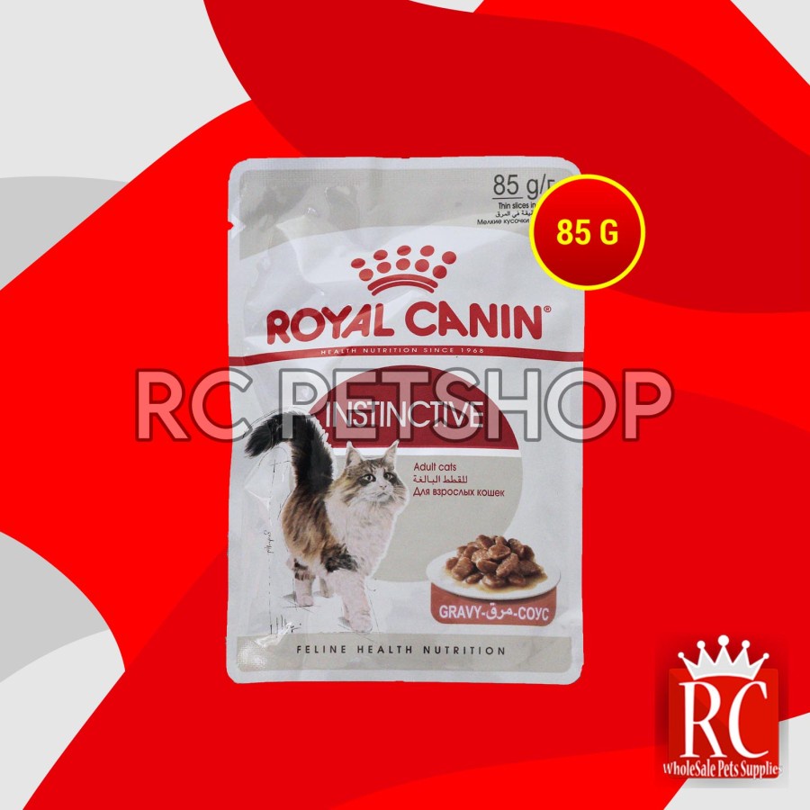 Cat Food / Makanan Kucing Royal Canin Instinctive Jelly / Gravy 85 Gr