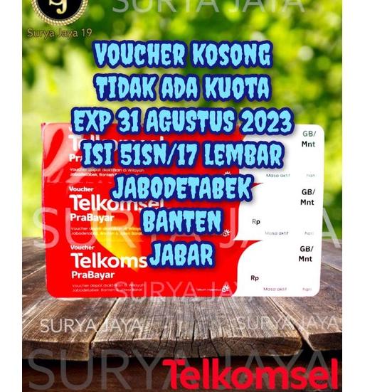 

Terlaris ()VCR KOSONG TSEL ISI 51SN/17LEMBAR .,