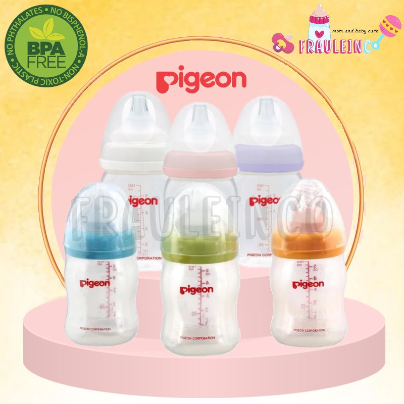 *FRAULEINCO* Pigeon Wide Neck Bottle PP Nipple - 160mL